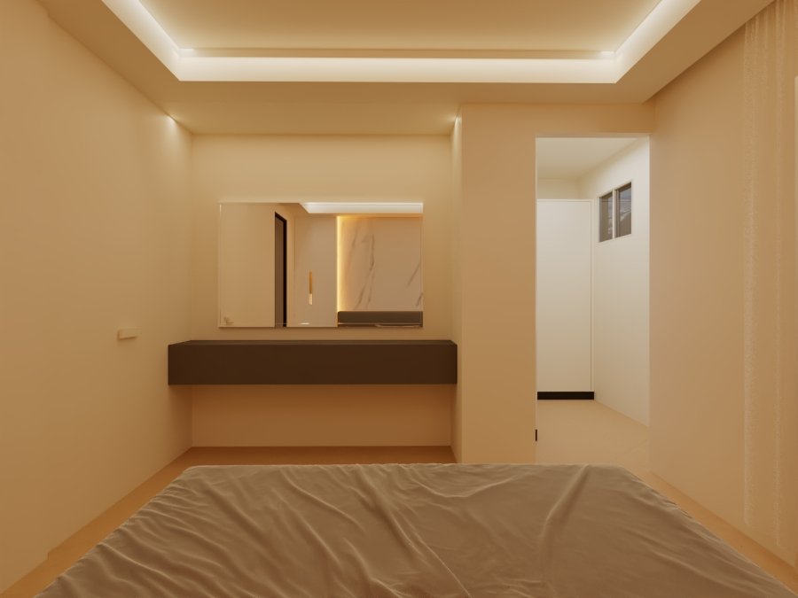 Appartamento contemporaneo — marmo, legno e luce — 3