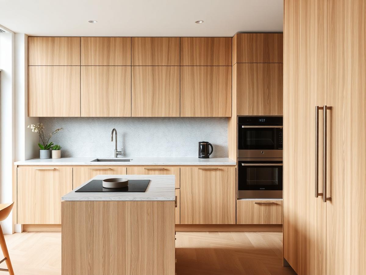 Cucina custom in rovere, Parioli